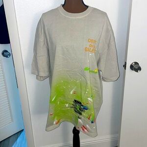 Gallery Dept Graphic T-Shirt with Paint Splatter